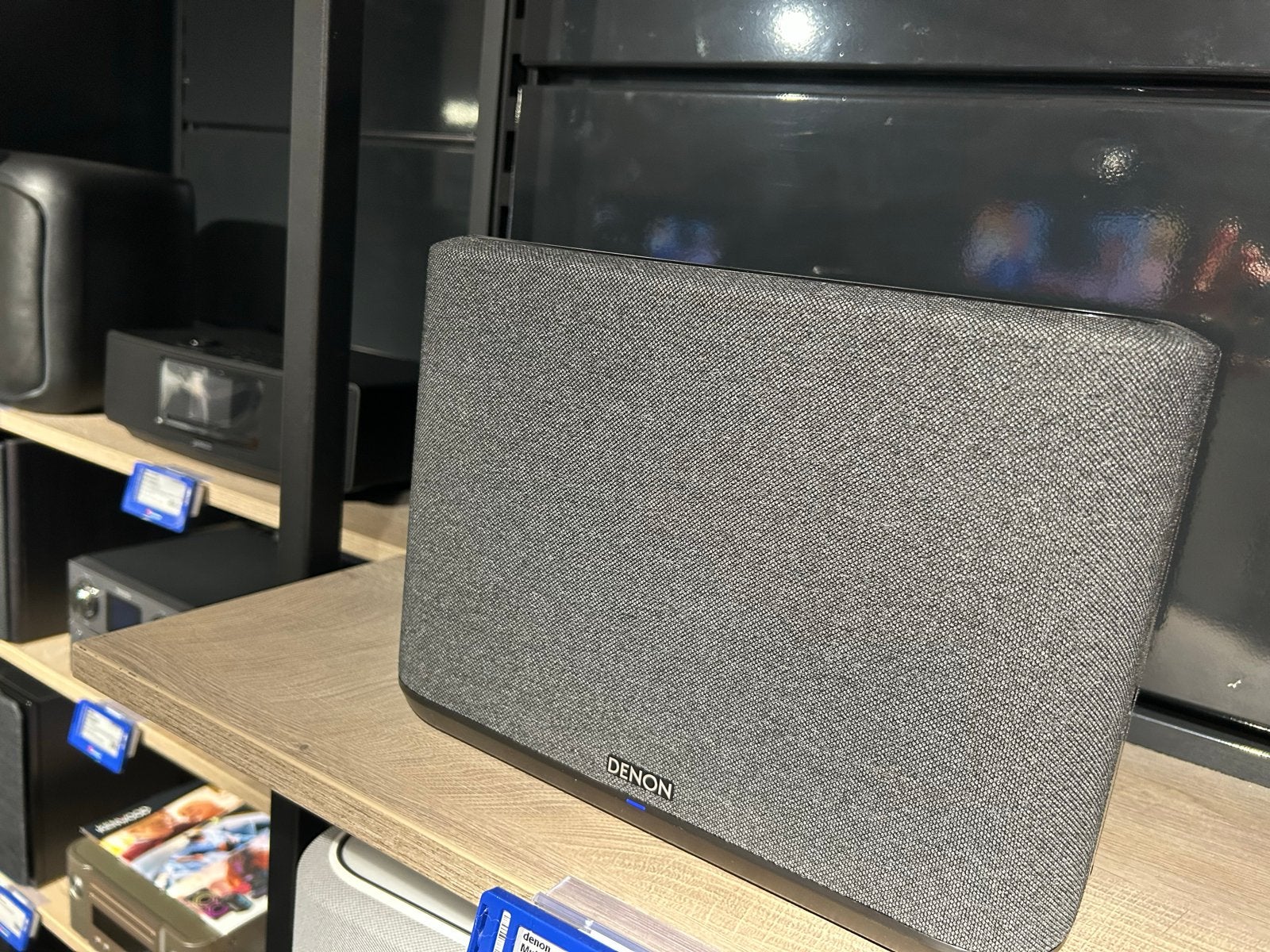 Denon Home 250 Zwart - Demo Model, Volledig Compleet, Audio, Tv en Foto, WiFi, Ophalen of Verzenden, Zo goed als nieuw, Slimme speaker
