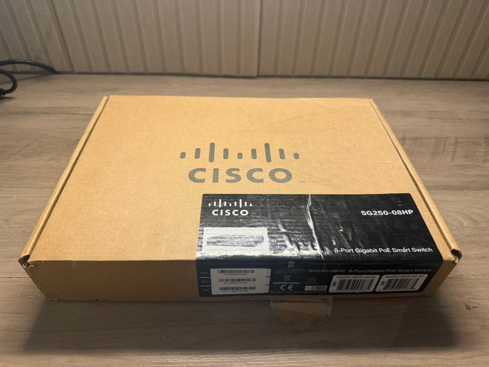 Cisco SG250-08HP 8-Port Gigabit PoE Smart Switch NIEUW!!, ., Nieuw, Ophalen of Verzenden, QuickFix