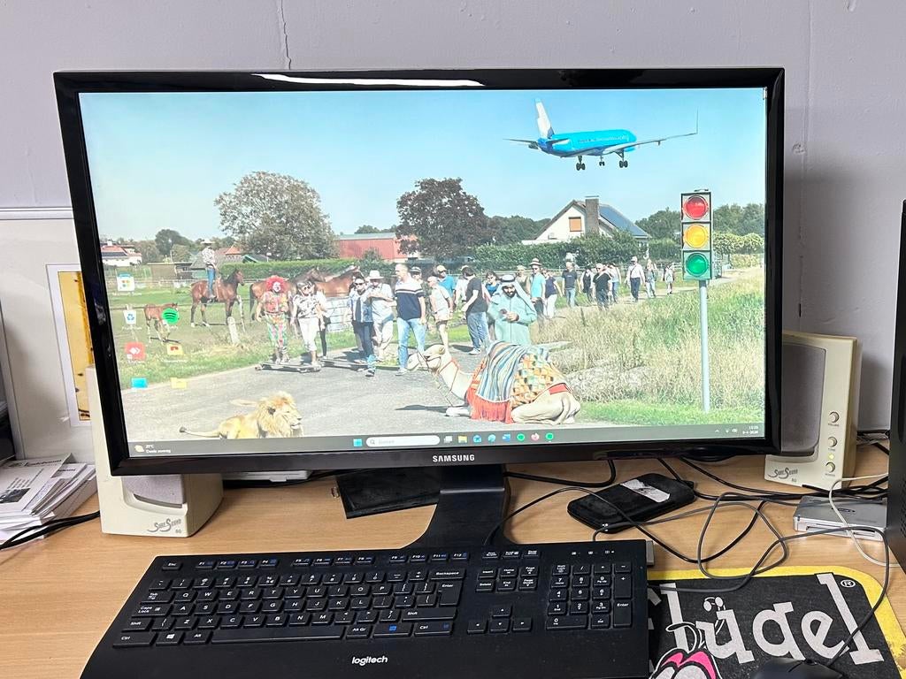 Samsung computer 4k beeldscherm 27”, Computers en Software, Monitoren, HDMI, IPS, Ophalen of Verzenden, 60 Hz of minder