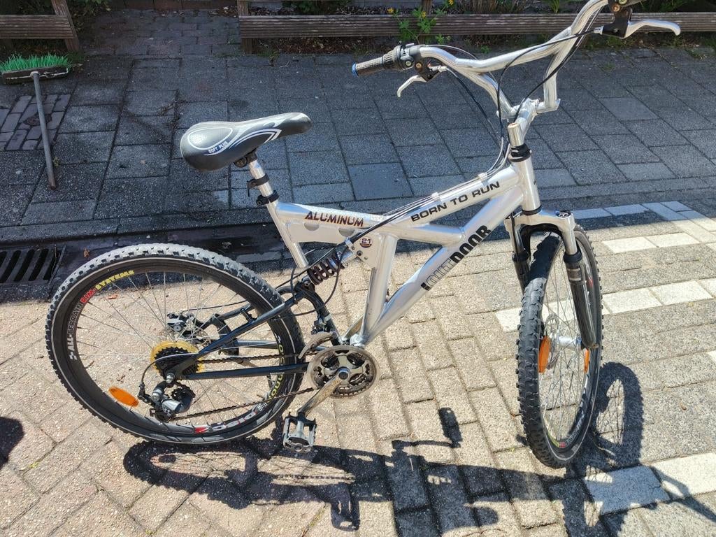 Mountainbike opknapper 21 versnellingen, Fietsen en Brommers, Fietsen | Mountainbikes en ATB, Overige merken, Gebruikt, Hardtail