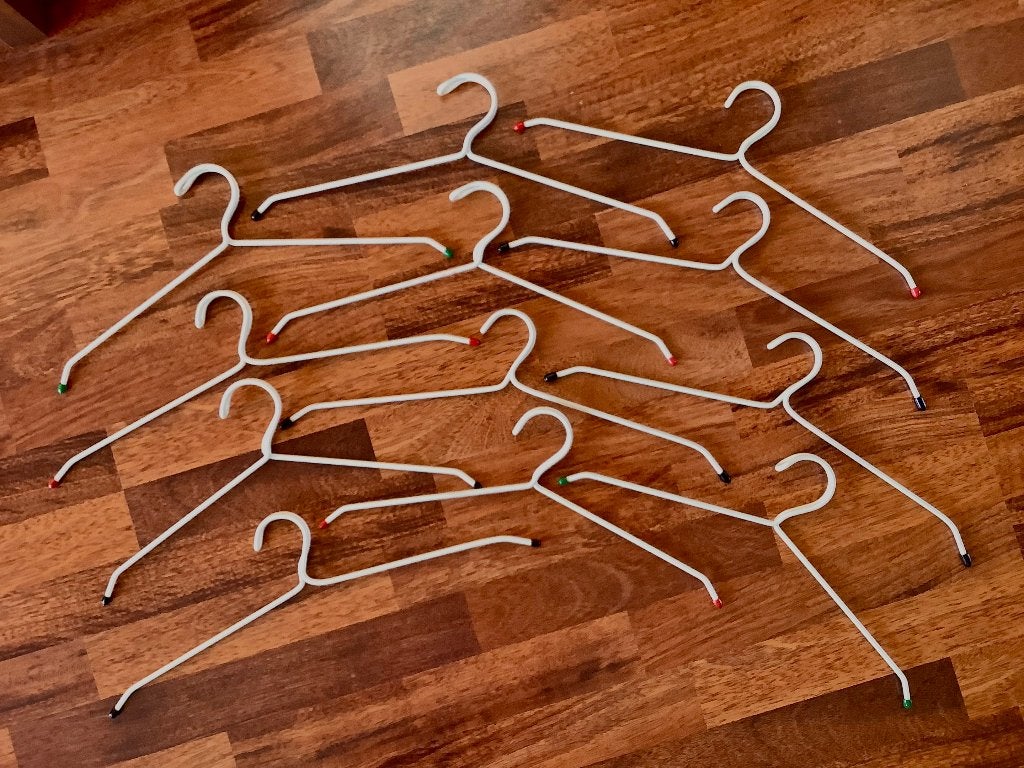 Retro kleerhangers, Ophalen of Verzenden, Huis en Inrichting