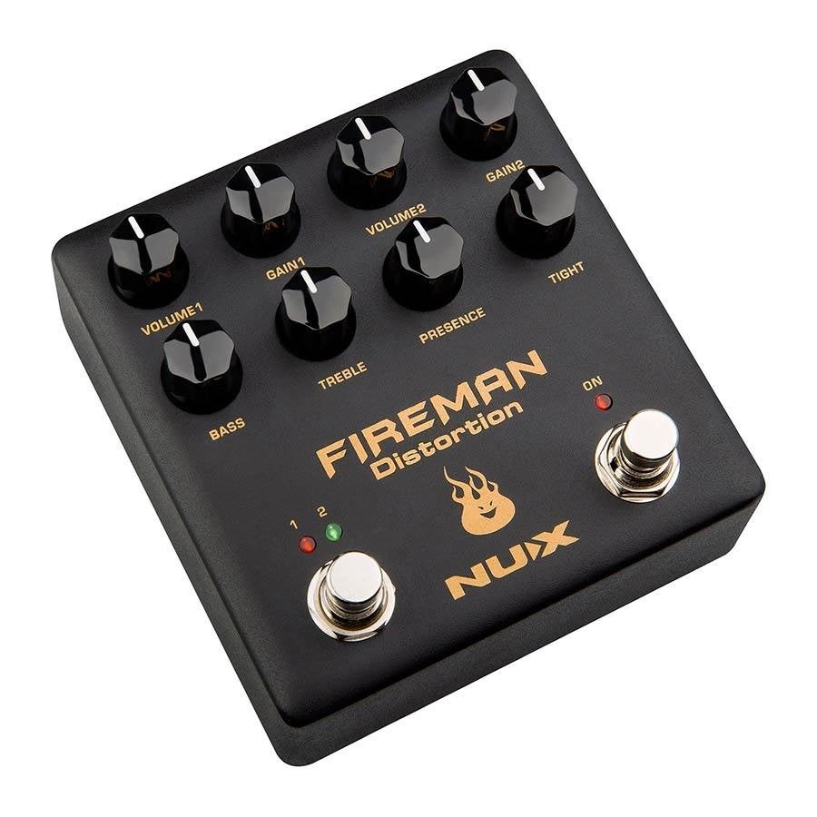 NUX NDS-5 Fireman 2-kanaals distortion gitaar effectpedaal, Volume, ., Nieuw, Ophalen of Verzenden