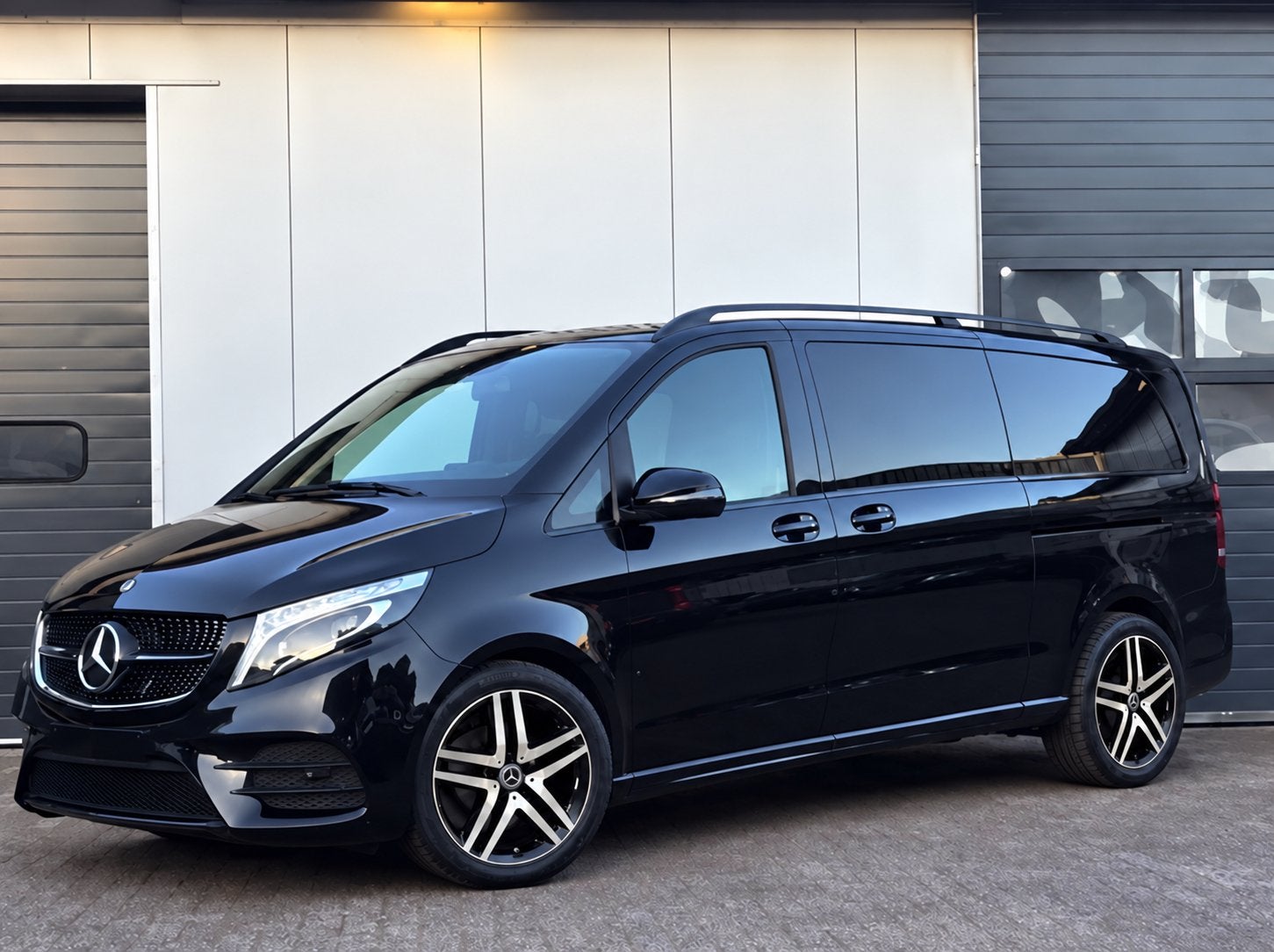 ✅ 19 inch Originele Mercedes Vito velgen 5x112 V klasse W447, 19 inch, Gebruikt, 255 mm, Banden en Velgen
