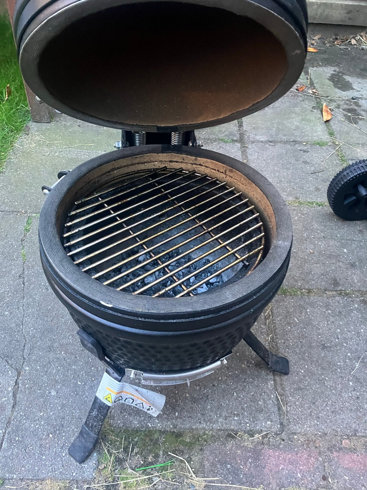 Kamado BBQ - Compacte Keramische Grill met Hoes, Ophalen, Zo goed als nieuw