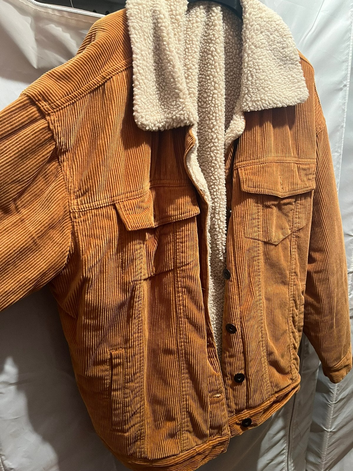 Teddy jas maat xxl urban classics bruin courdory, Kleding | Dames, Jassen | Winter, Ophalen of Verzenden, Zo goed als nieuw, Maat 46/48 (XL) of groter
