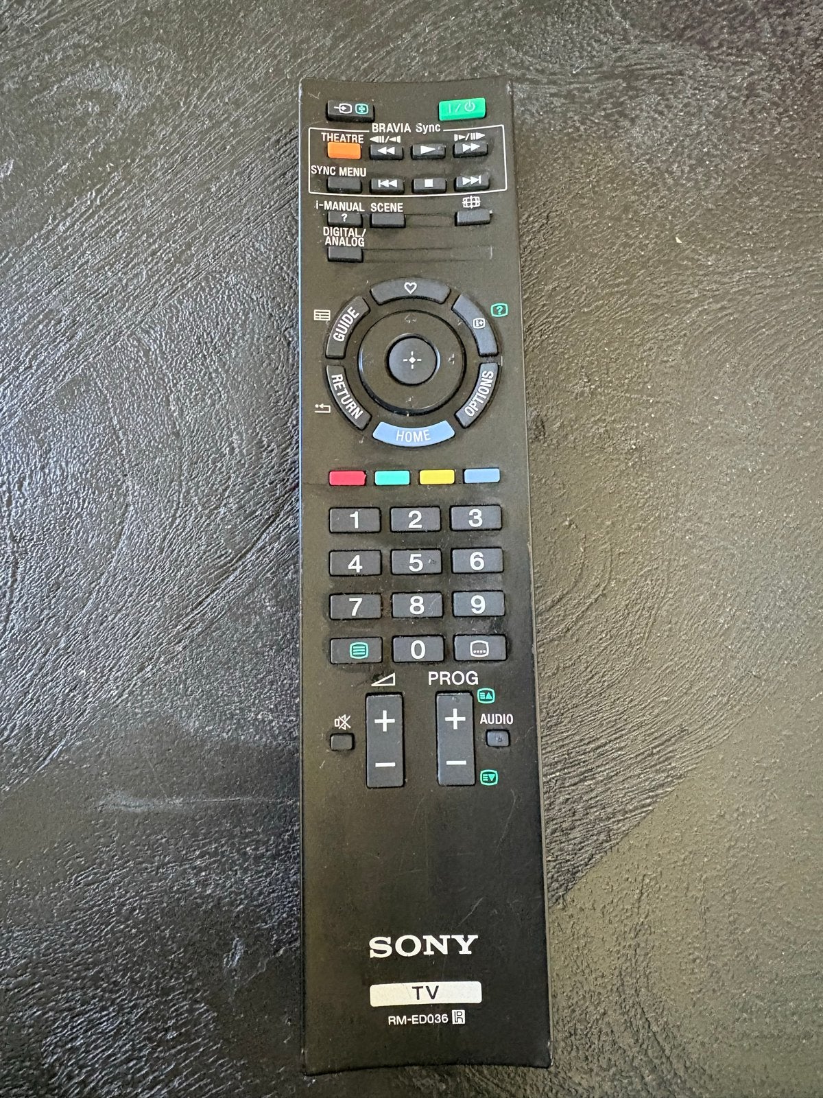 Sony RM-ED036 Afstandsbediening voor TV, Ophalen of Verzenden, Gebruikt, Origineel, Tv