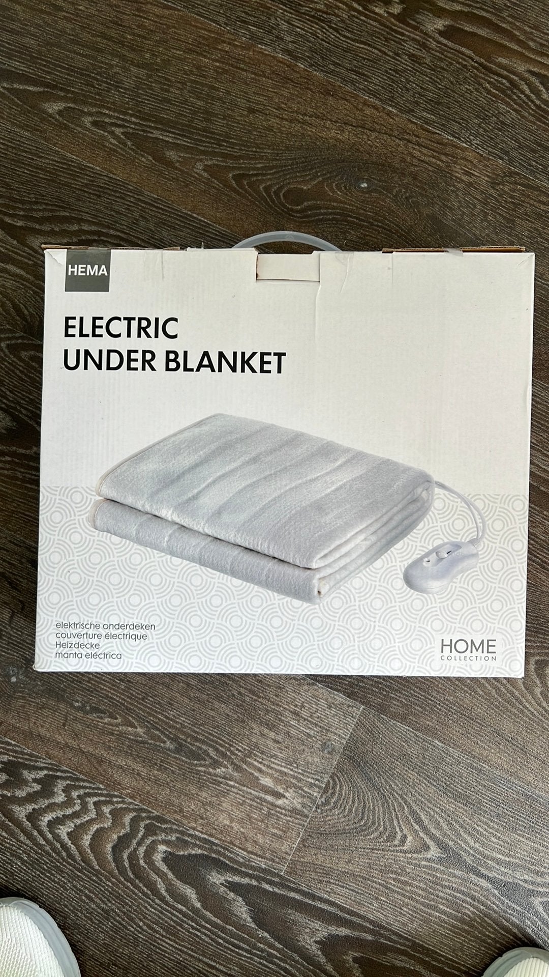 Electrisch warmte onder deken, Eenpersoons, Wit, Nieuw, Ophalen of Verzenden
