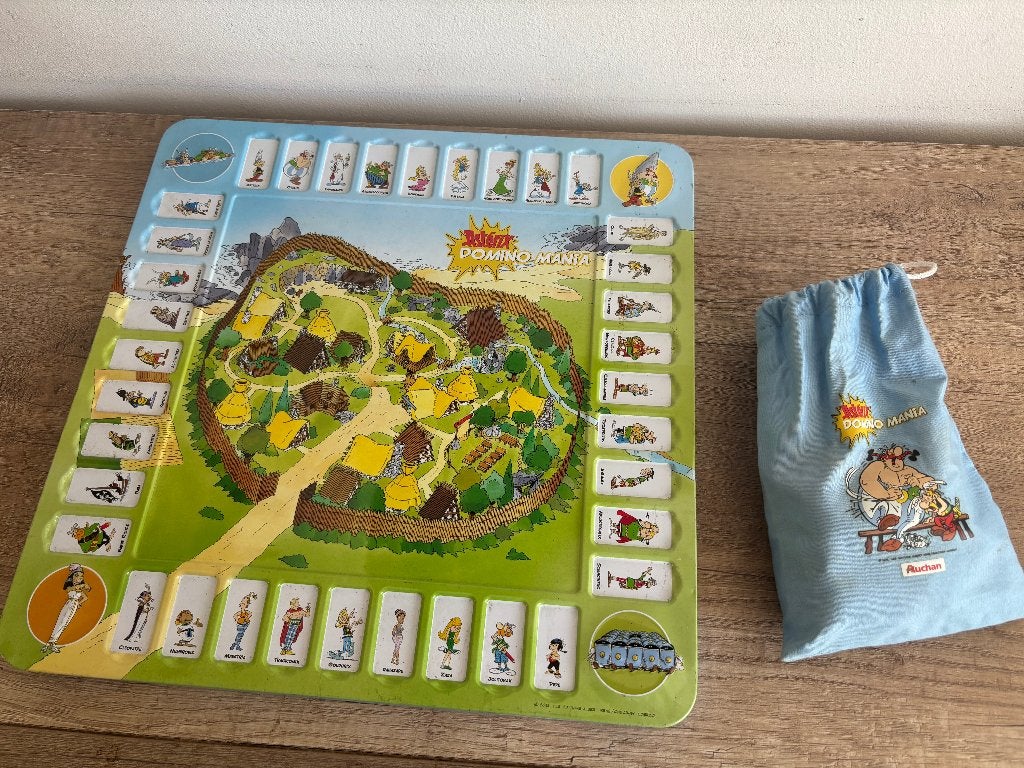 asterix domino mania collector spel, Een of twee spelers, Ophalen of Verzenden, Zo goed als nieuw