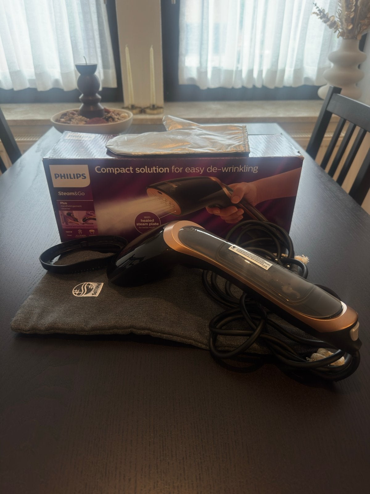 Philips Steam&Go Plus GC362/80 1300W - Zo goed als nieuw, Witgoed en Apparatuur, Ophalen, Zo goed als nieuw, Kledingstomer
