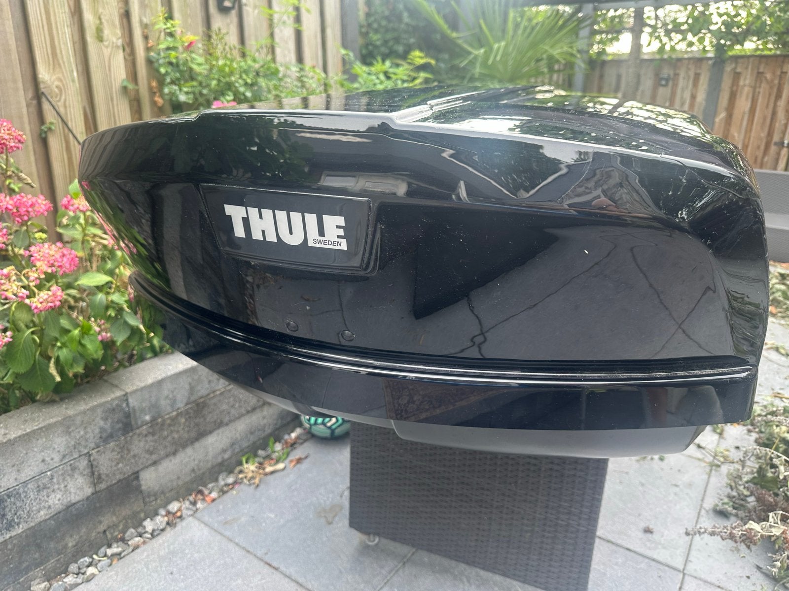 Thule Motion XT XXL Dakkoffer - Black Glossy, Auto diversen, Dakkoffers, Ophalen, Gebruikt