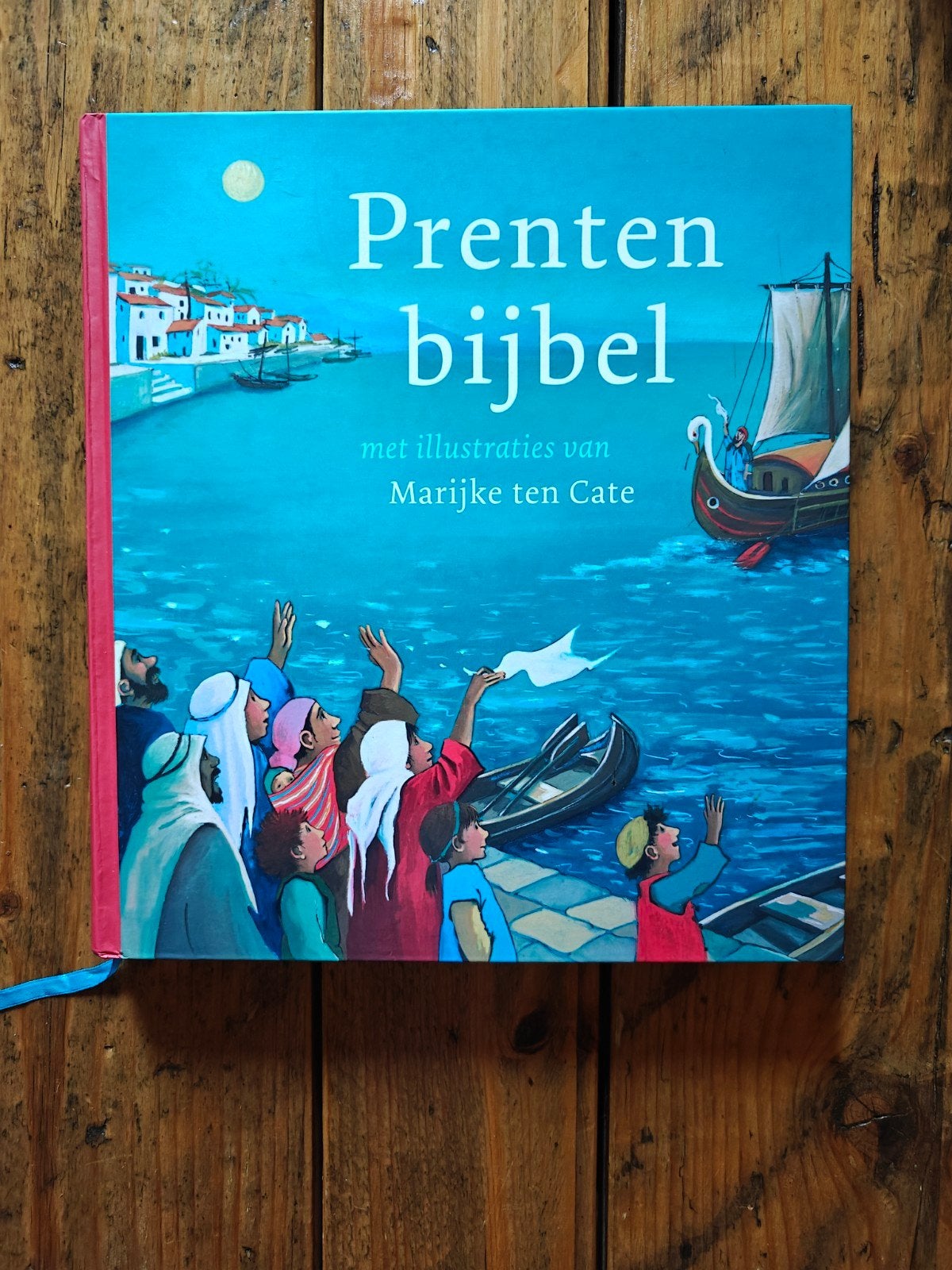 Prentenbijbel met illustraties van Marijke ten Cate, Ophalen of Verzenden, Zo goed als nieuw, Marijke ten Cate