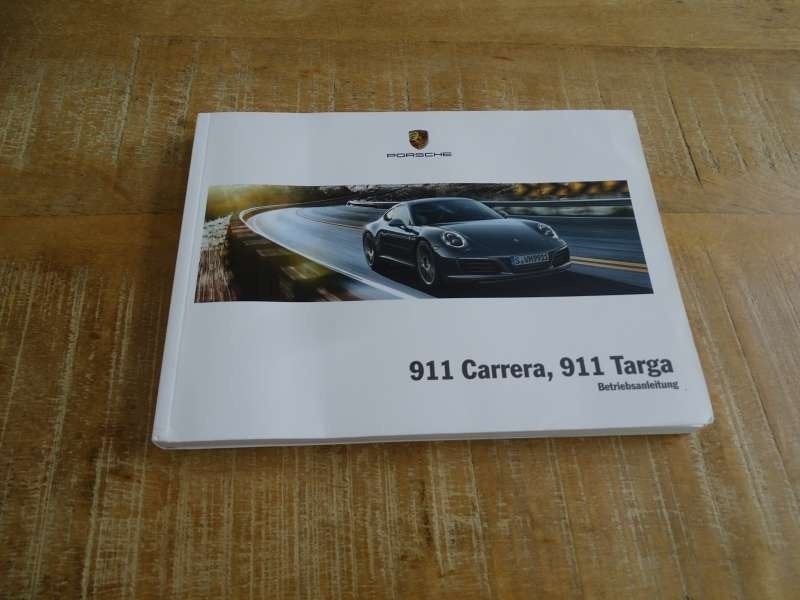 Porsche 911 - 991 Carrera Handleiding - Betriebsanleitung, Verzenden
