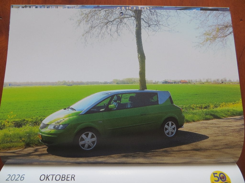 Renault kalender 2026, Ophalen of Verzenden, Nieuw, Renault