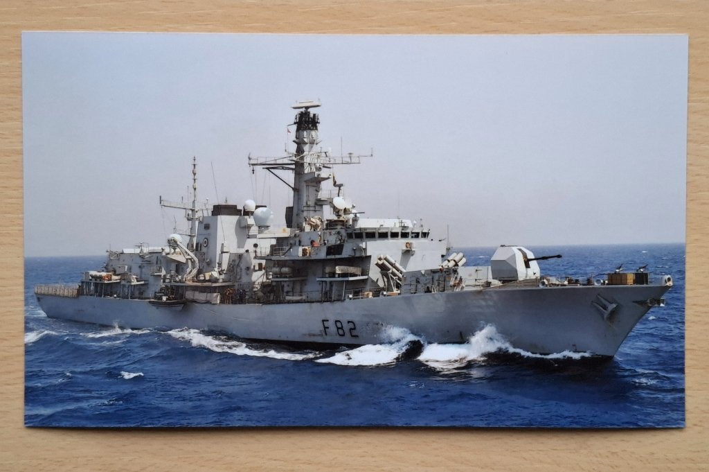 Foto marine: Royal Navy - HMS Somerset, Verzenden, 1980 tot heden, Foto, Nieuw