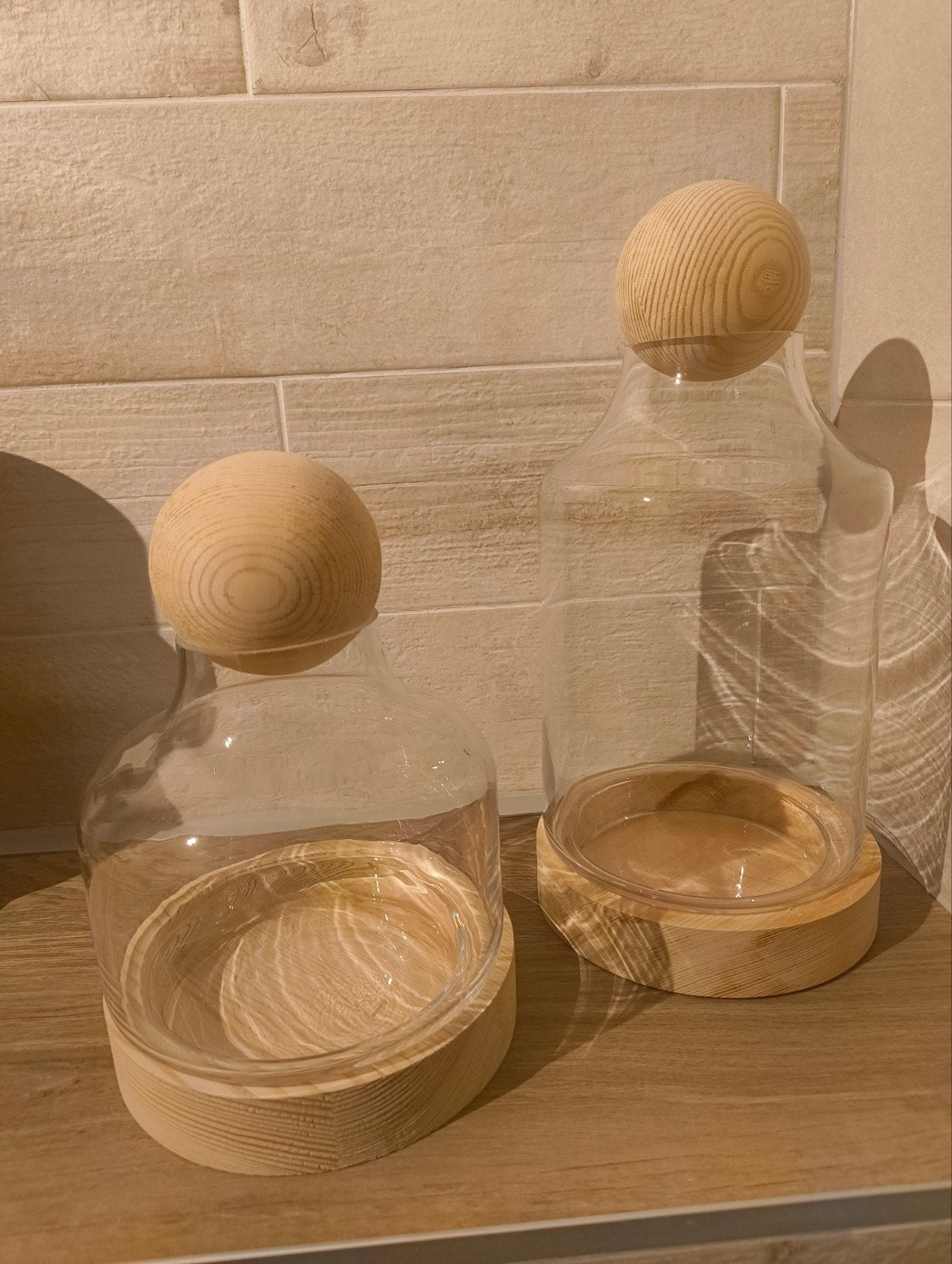 Glazen decoratieve potten, Huis en Inrichting, Woonaccessoires | Stolpen, Ophalen