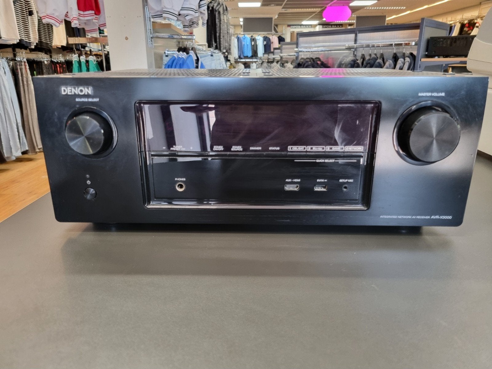 Denon AVR-X3000 7.2 kanaals 4k ultra HD home receiver, Audio, Tv en Foto, Versterkers en Receivers, Ophalen, Denon, //, Zo goed als nieuw