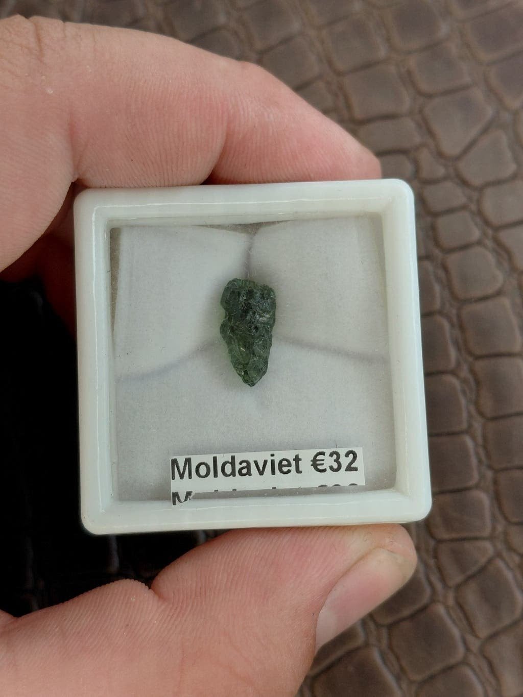 langwerpige Moldaviet druppel, Sieraden, Tassen en Uiterlijk, Verzenden, Nieuw