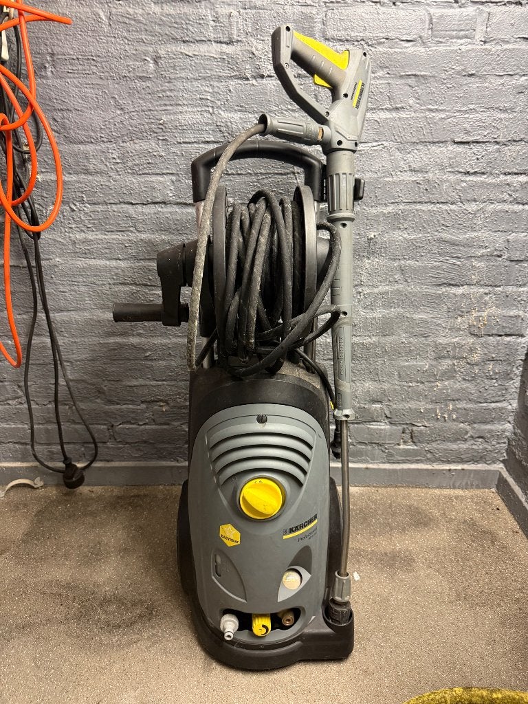 Kärcher HD 6/15 C Plus Professional hogedrukreiniger, Tuin en Terras, Hogedrukreinigers, Ophalen, Gebruikt, Kärcher, Met regelbare waterdruk