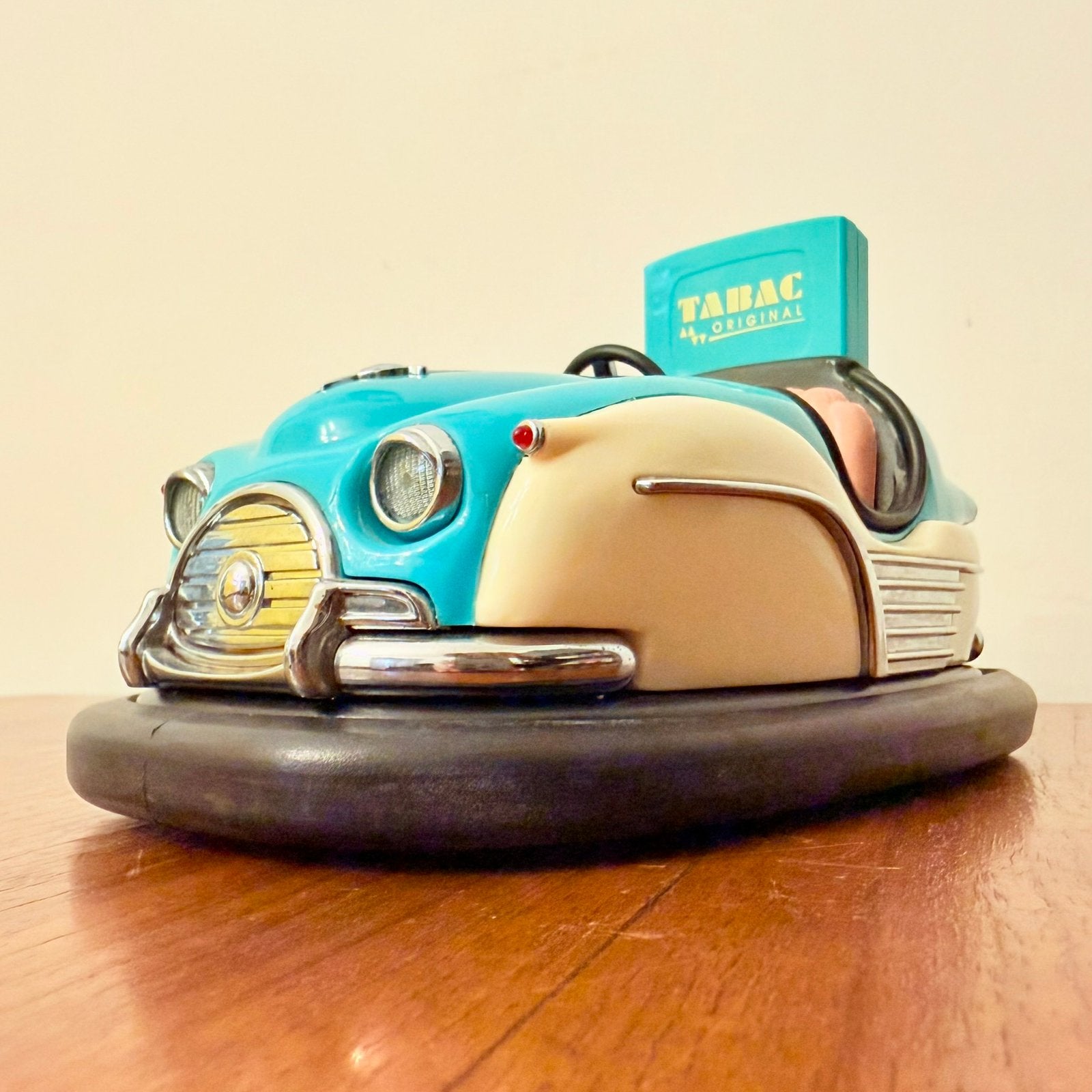 VINTAGE BUMPER CAR TRANSISTOR RADIO MET BLUETOOTH 1950 STIJL, Verzenden