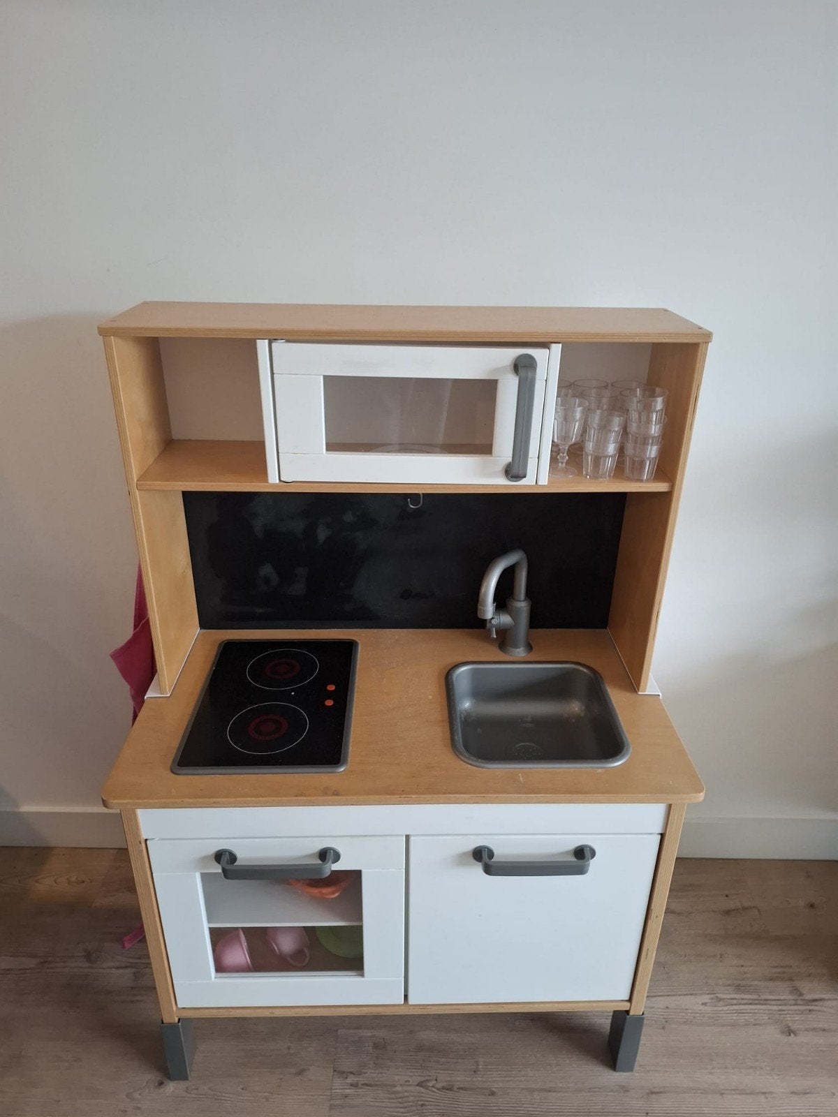 Speelkeuken met heel veel accessoires, Ophalen, Gebruikt, Hout, Speelkeuken