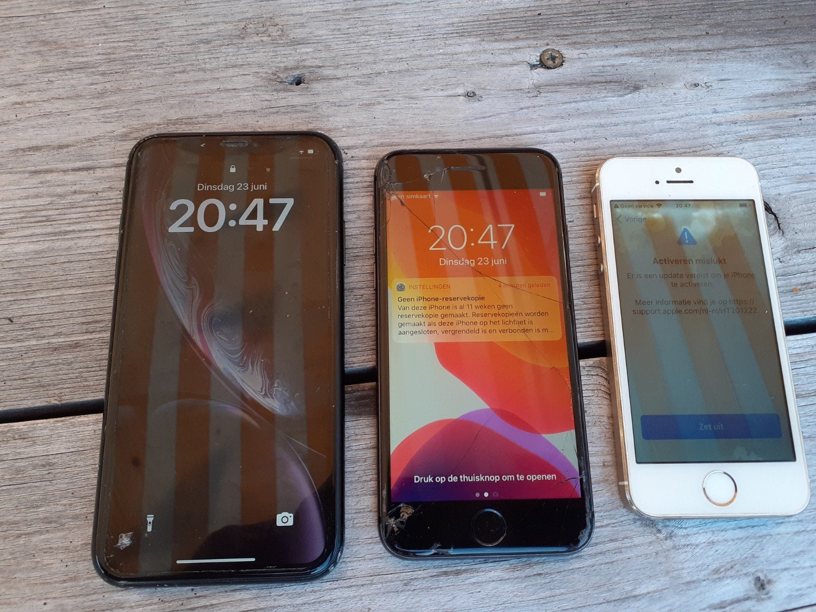 iphone 5S  20 euro, Ophalen of Verzenden, Zwart, 64 GB