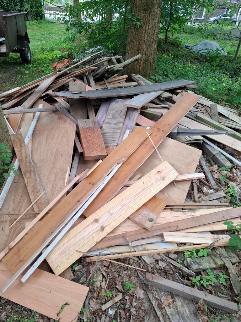 Stookhout haardhout kachelhout gratis afhalen, Tuin en Terras, Minder dan 3 m³, Ophalen