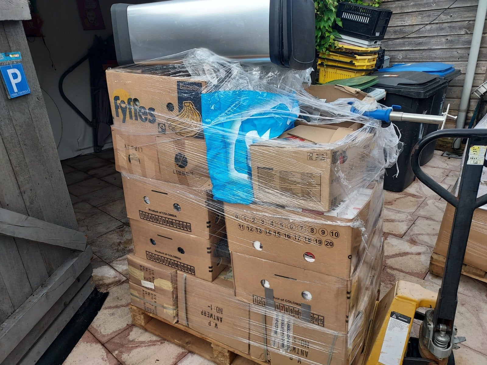 partij handel 3 mix pallets vol, Diversen, Ophalen, Nieuw