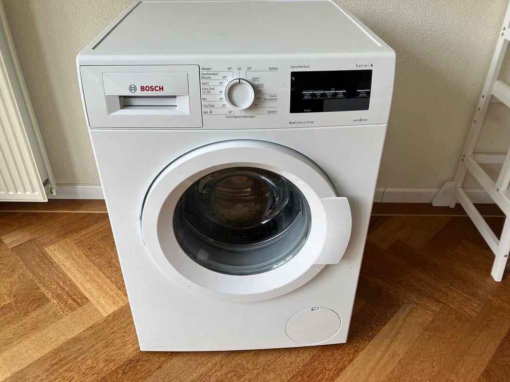 Bosch Serie 6 Wasmachine – silentdrive Refurbished & Schoon, Ophalen, 6 tot 8 kg, 85 tot 90 cm, 1600 toeren of meer