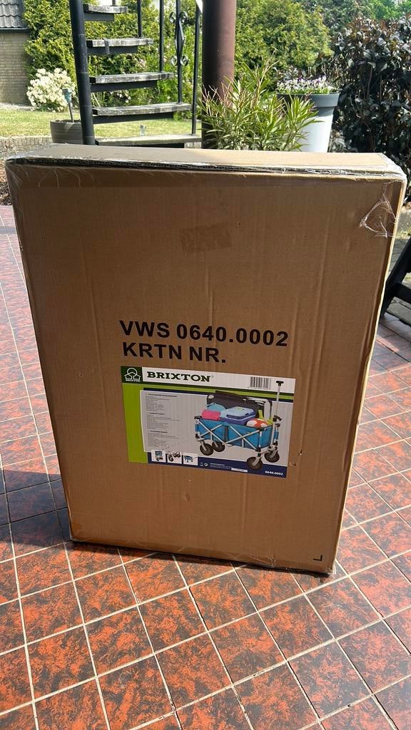 Prachtige sterke bolderkar/ bagage wagen!, Ophalen of Verzenden, Zo goed als nieuw