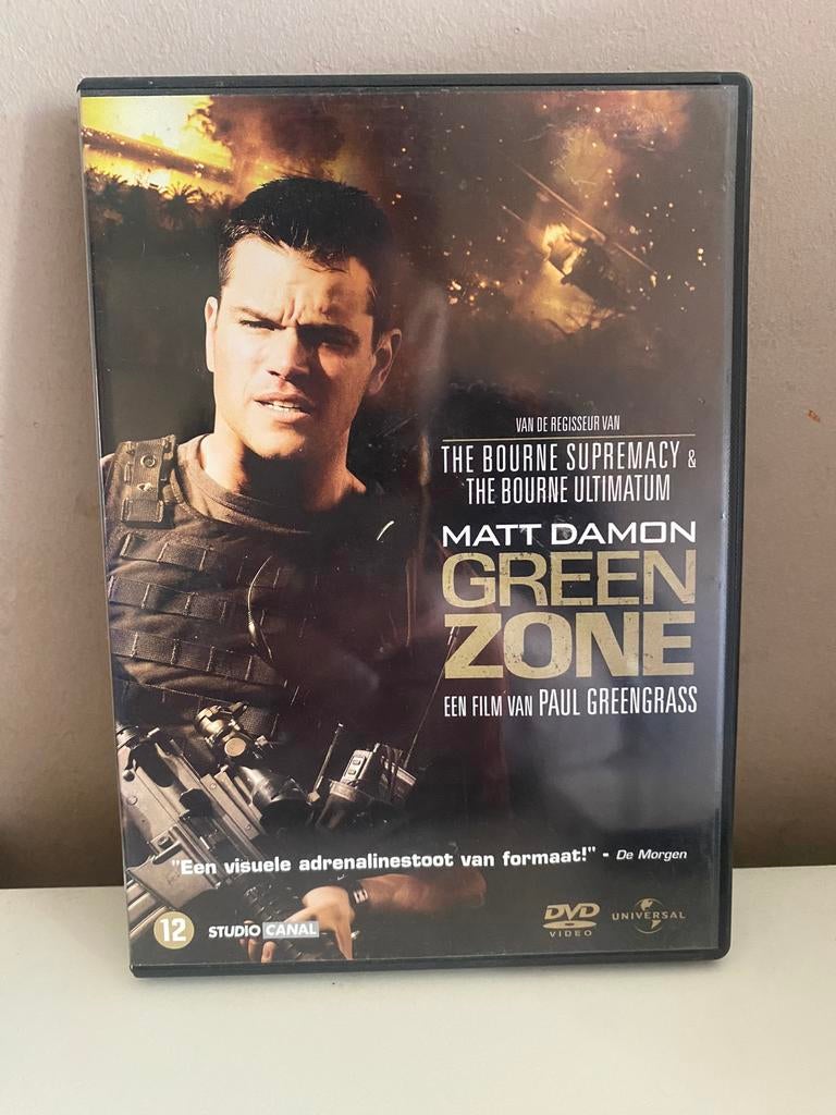 Green Zone, Cd's en Dvd's, Vanaf 16 jaar, Ophalen of Verzenden, Zo goed als nieuw