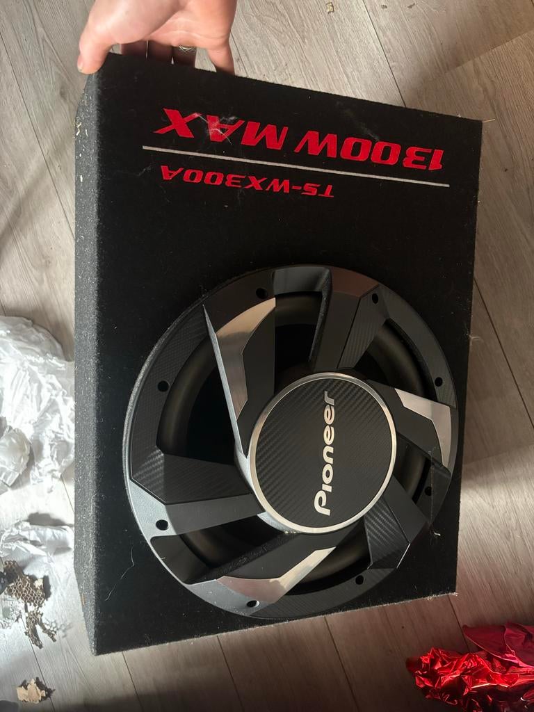 Pioneer TS-WX300A Subwoofer 1300W MAX, Ophalen, Gebruikt