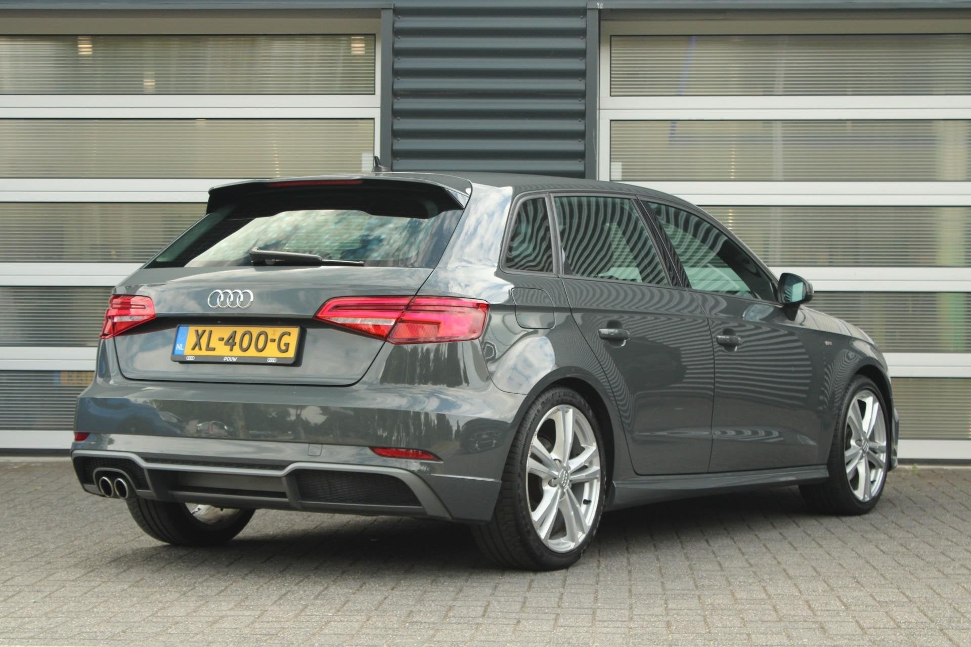 Audi A3 Sportback 40 TFSI 190pk Sport S Line Edition | Elek., Auto's, 12 maanden, Gebruikt, Leder en Stof, Origineel Nederlands