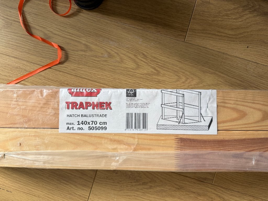 Te koop: Altrex Traphek / Zoldertraphek 140 x 70 cm – Nieuw., Ophalen of Verzenden, Nieuw, Trap, Minder dan 2 meter