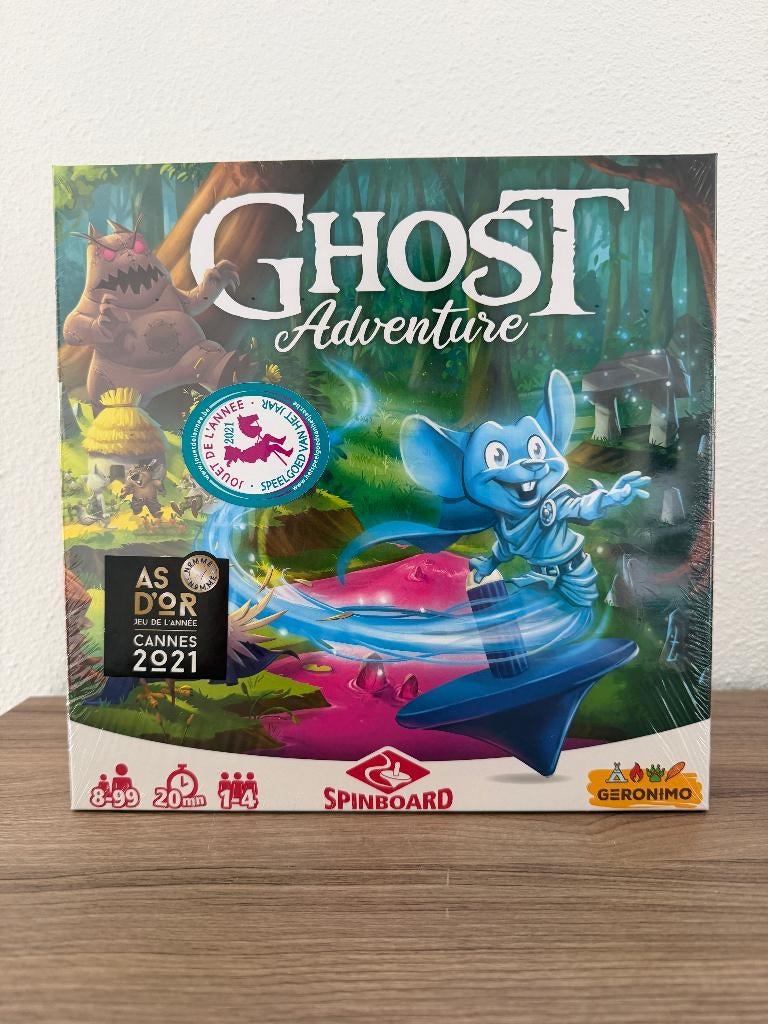 Ghost Adventure - nieuw bordspel, Een of twee spelers, Ophalen of Verzenden, Nieuw, Geronimo Games