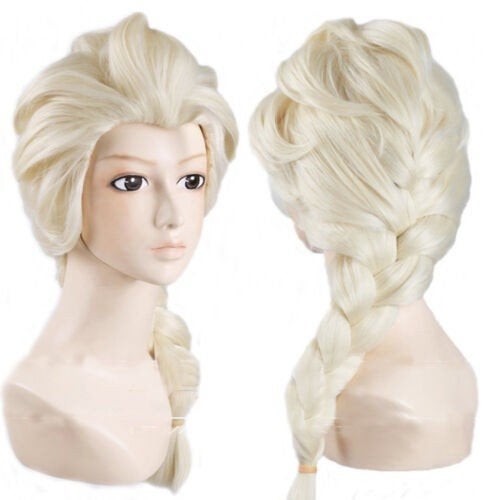 VAKANTIE DEAL Frozen ELSA kinder pruik HELE PRUIK, Verzenden, Nieuw, Meisje