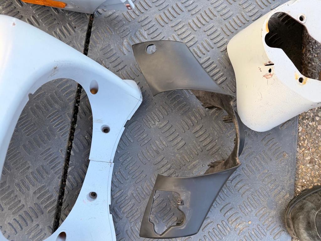 Piaggio Zip SP kappenset Mat Grey, Fietsen en Brommers, Brommeronderdelen | Scooters, Ophalen of Verzenden, Gebruikt, Kap, Piaggio