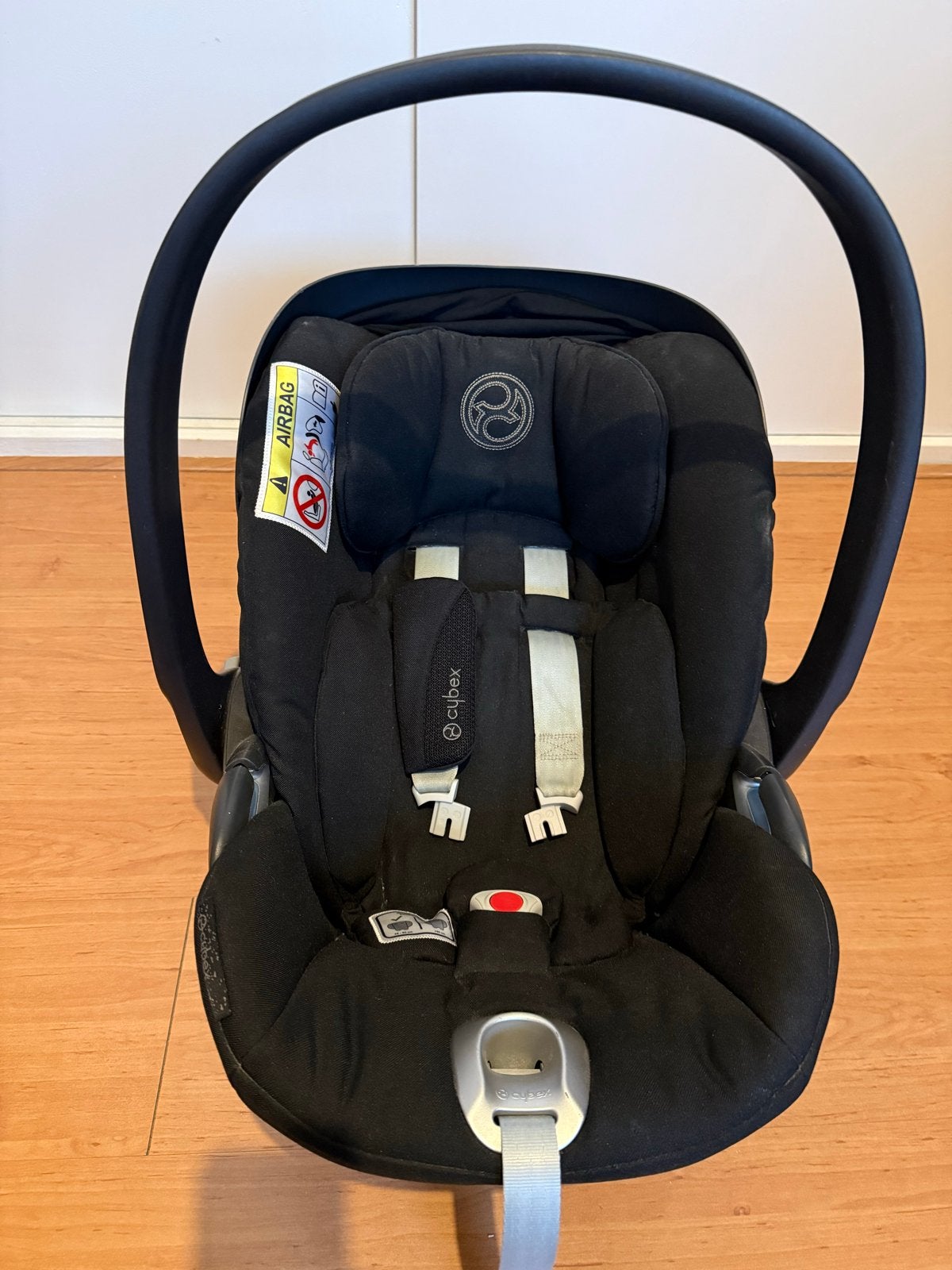 Cybex Cloud Z + autostoel met Isofix base, Kinderen en Baby's, Autogordel of Isofix, Gebruikt, Verstelbare rugleuning, 0 t/m 13 kg