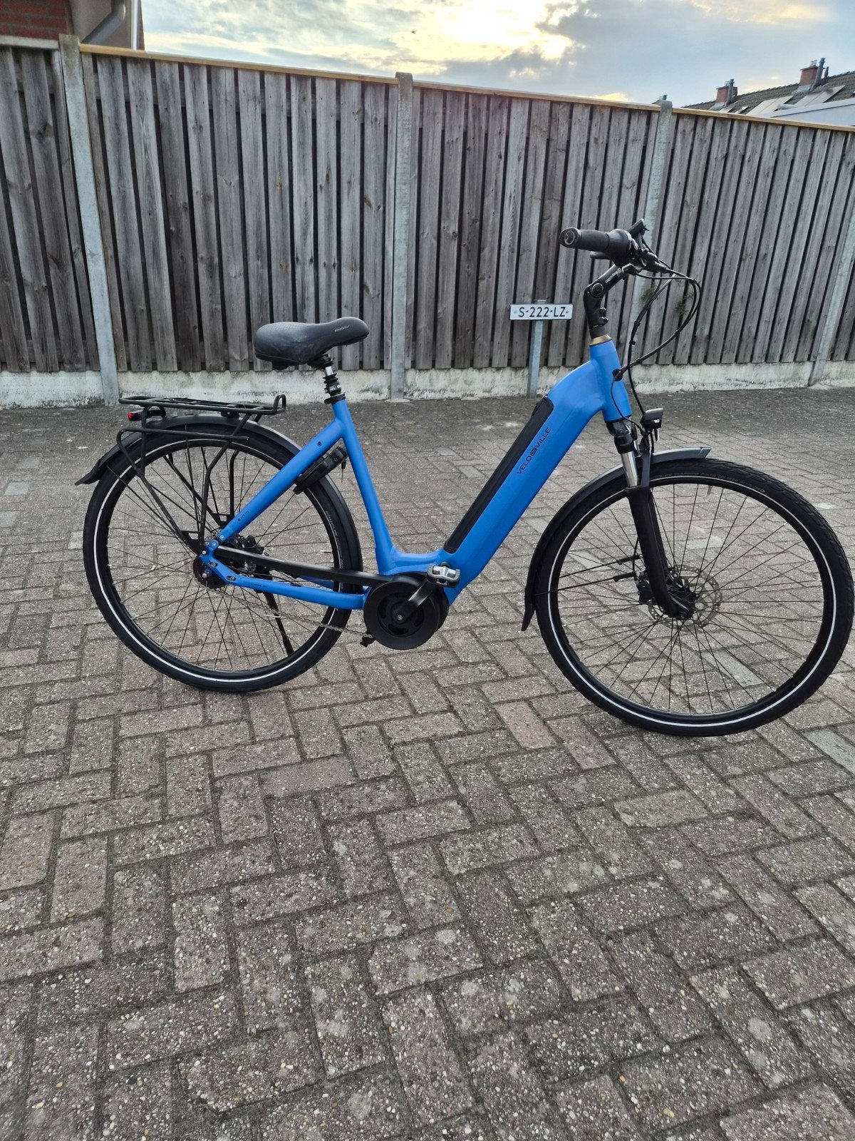 Velo de ville elektrische damesfiets bosch middenmotor, Fietsen en Brommers, Elektrische fietsen, Zo goed als nieuw, 51 tot 55 cm