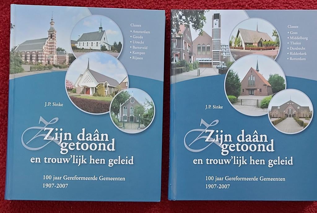 Zijn daân getoond en trouw'lijk hen geleid (2 delen), Boeken, Ophalen of Verzenden, Zo goed als nieuw, J.P. Sinke, Christendom | Protestants