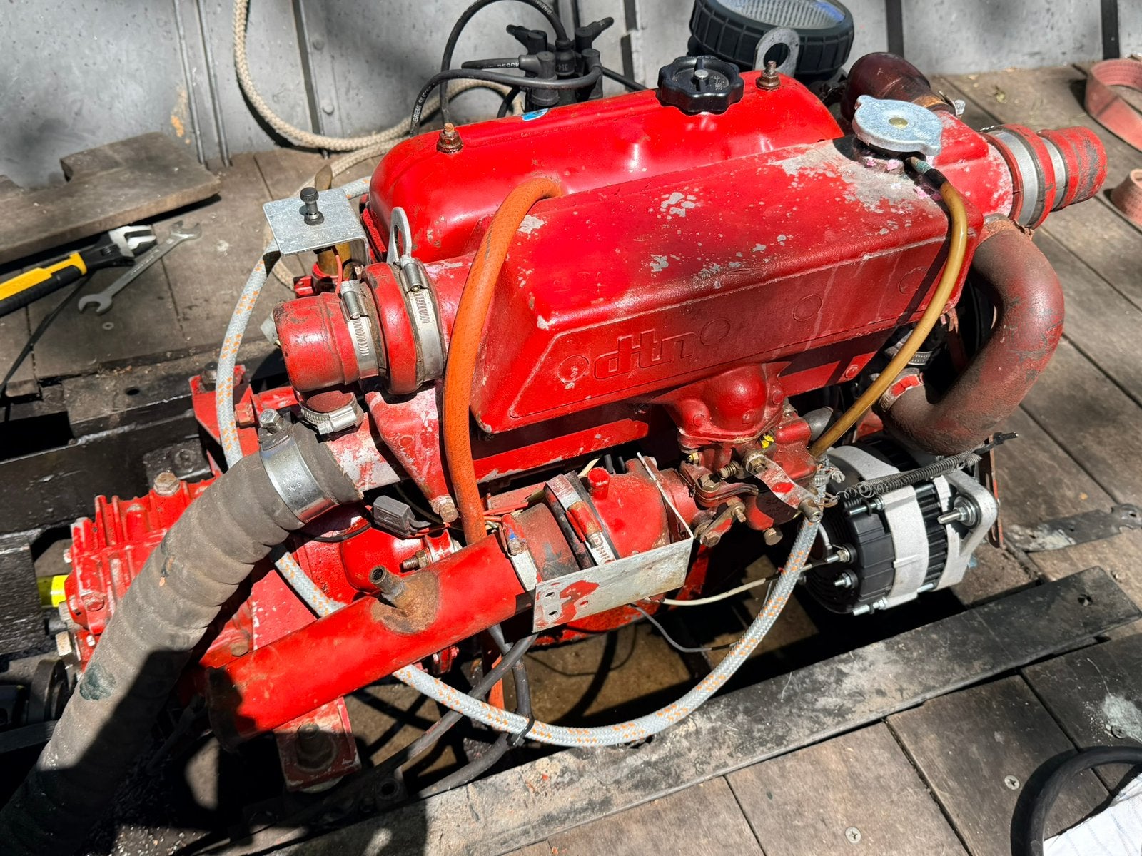 Renault DTN 50, Ophalen, Zo goed als nieuw, Benzine, 30 pk of meer