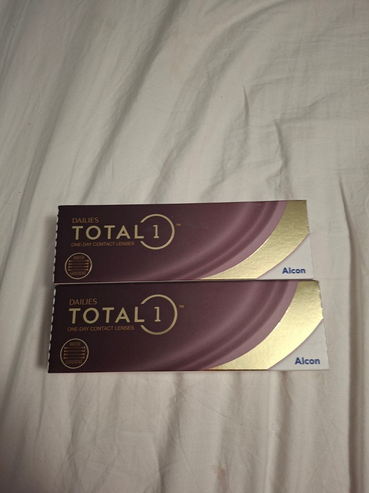 Dailies Total 1 daglenzen -4.25 (2x30 stuks), Ophalen of Verzenden, Nieuw, Paars, Overige merken