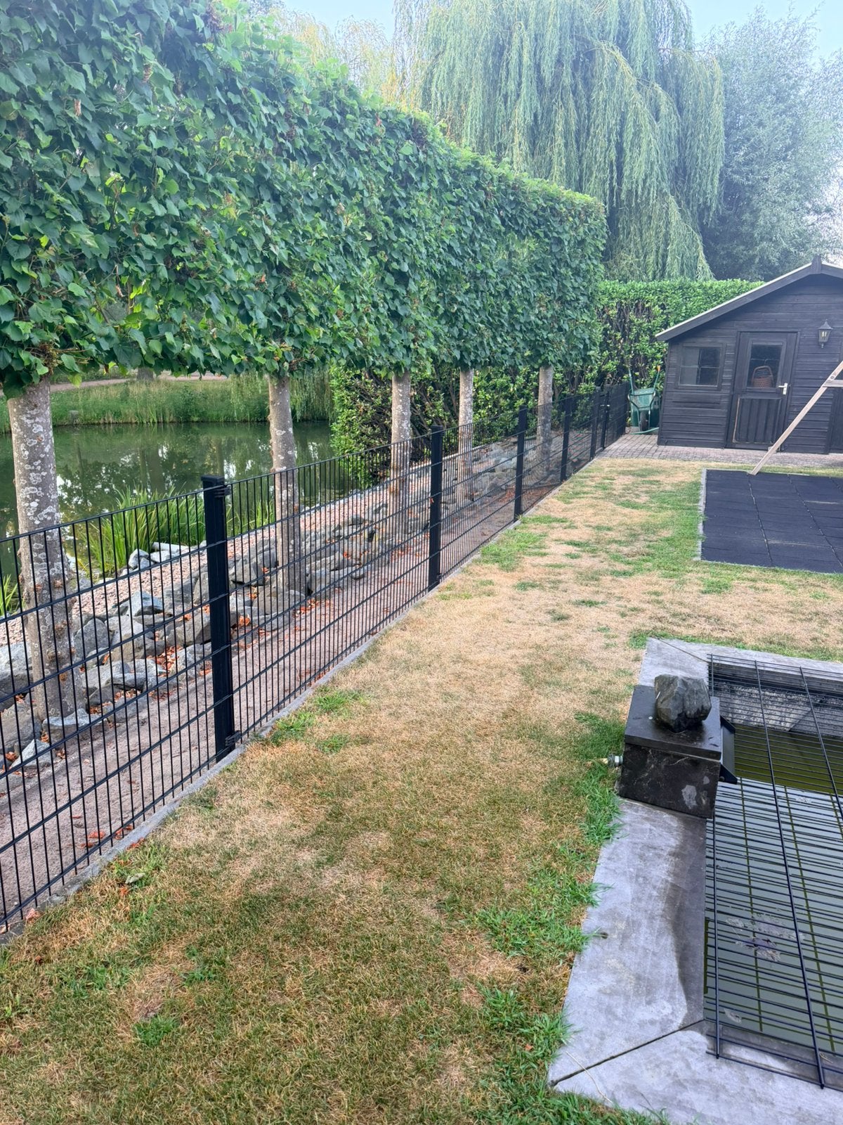 Hekwerk tuin, Ophalen, Zo goed als nieuw, IJzer, Tuinhek