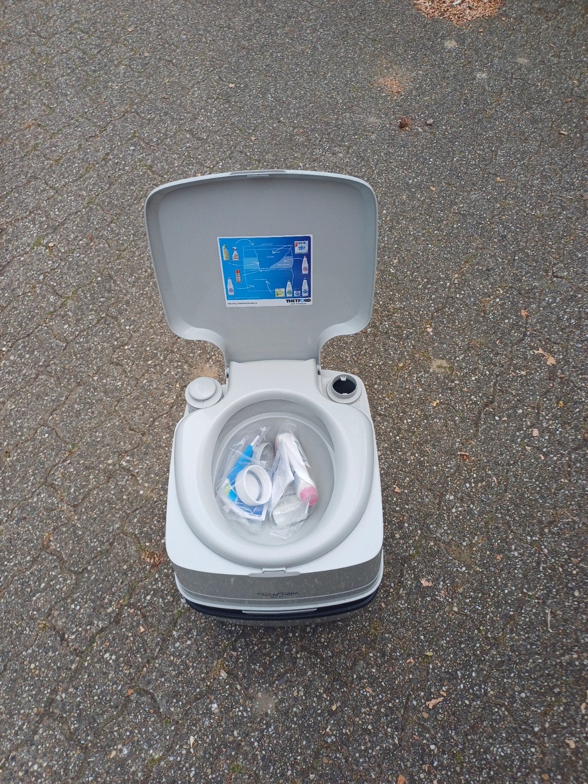 Thetford Porta Potti Qube 165 draagbaar toilet, Ophalen, Nieuw
