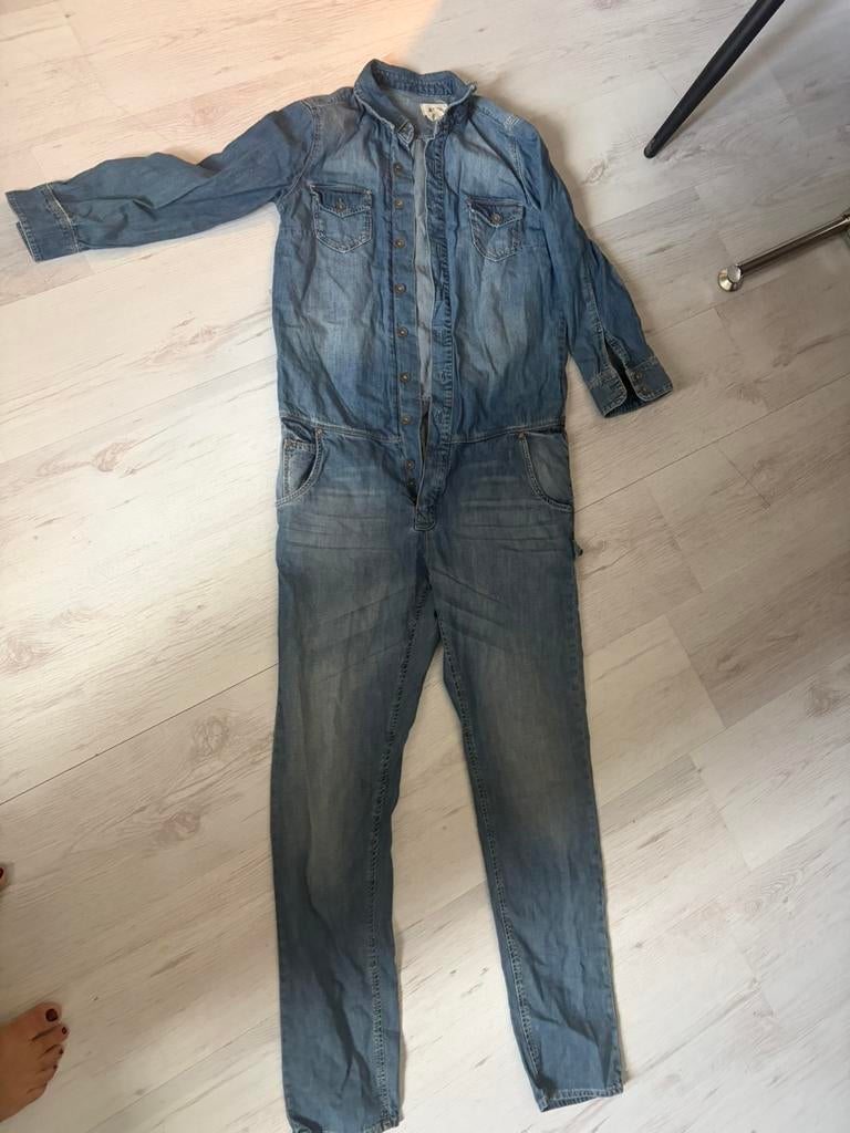 Spijkerpak nieuw, Kleding | Dames, Jumpsuits, Ophalen, Nieuw, Maat 36 (S), Blauw