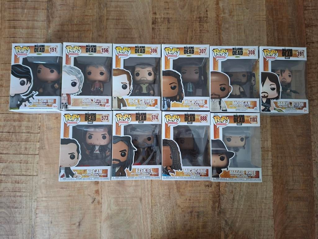 Funko pop The Walking Dead Collectie, Ophalen of Verzenden
