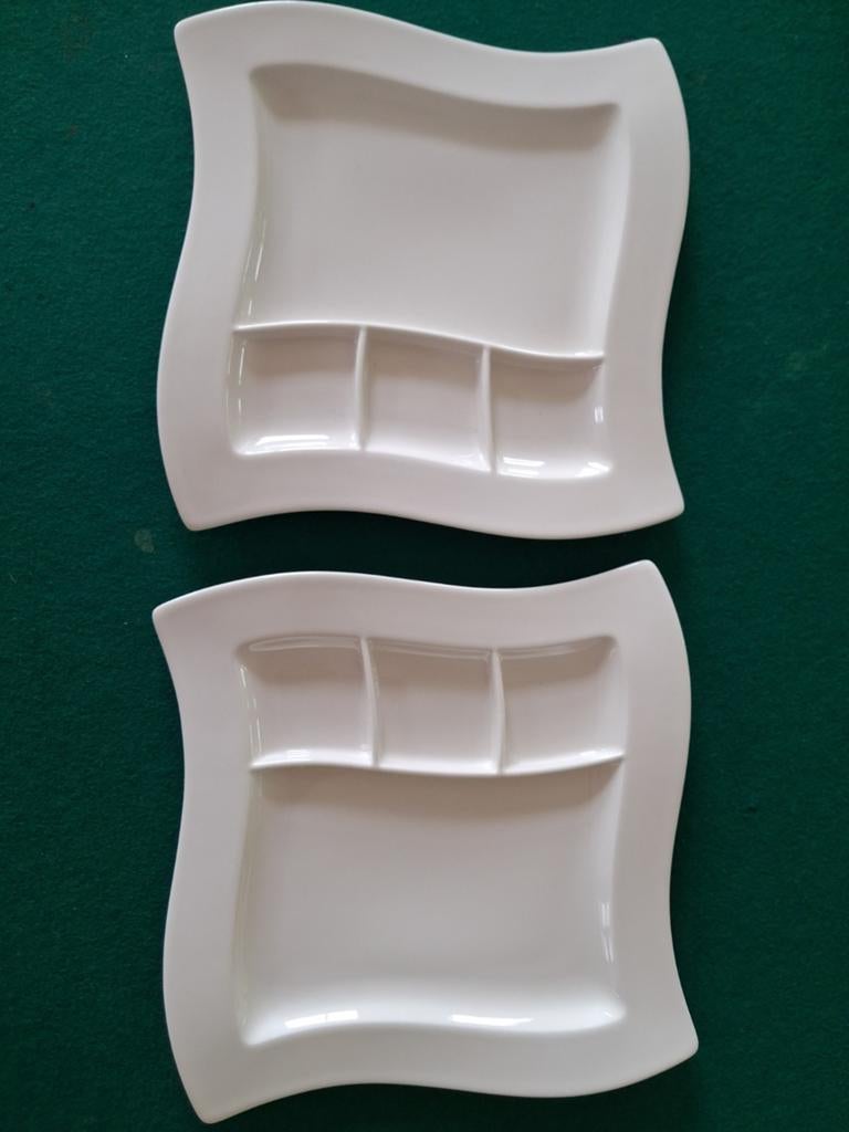 Villeroy & Boch NewWave Antipasti Schalen - Set van 2, Huis en Inrichting, Keuken | Servies, Ophalen, Nieuw, Schaal of Schalen