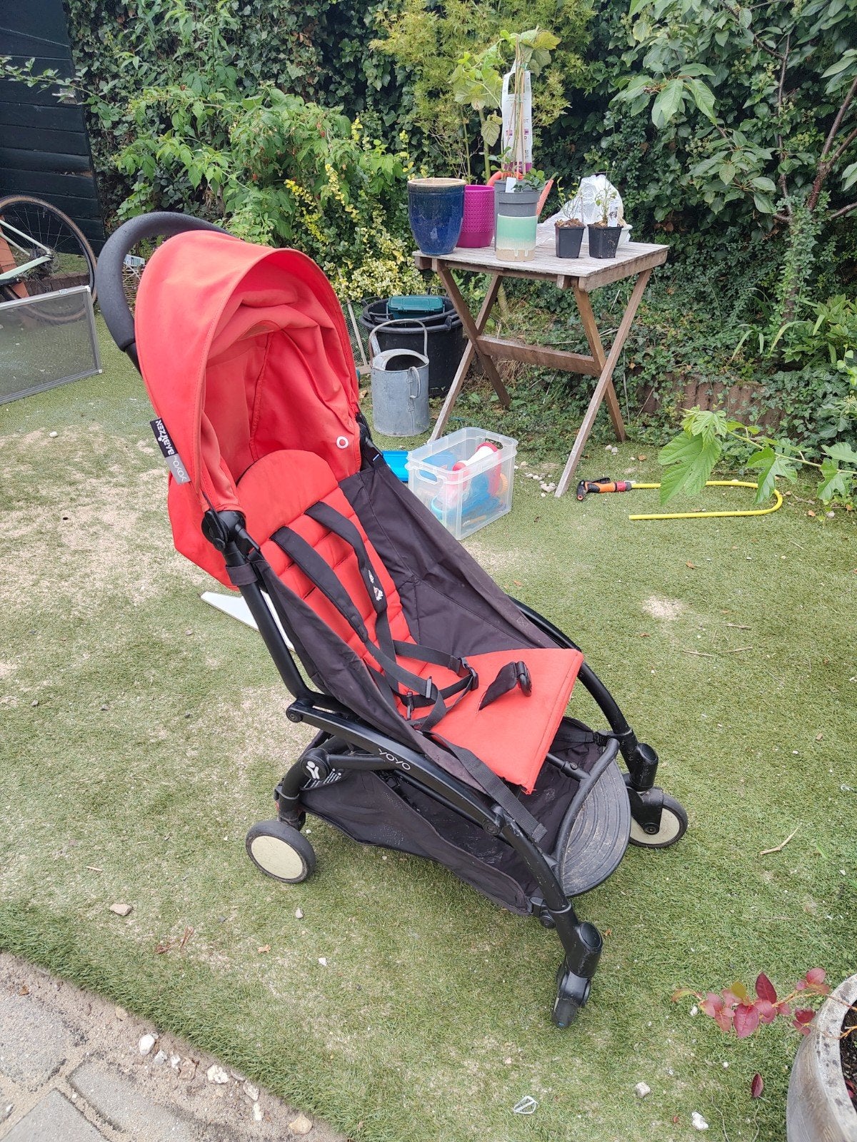 Yoyo Babyzen kinderwagen met zitje en regenhoes, Ophalen of Verzenden, Gebruikt, Kinderwagen, Overige merken
