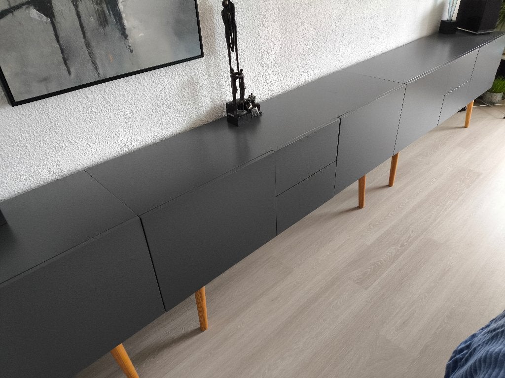 Dressoir Lindholm 3 stuks beschikbaar, Ophalen, Met deur(en), 150 tot 200 cm, Zo goed als nieuw
