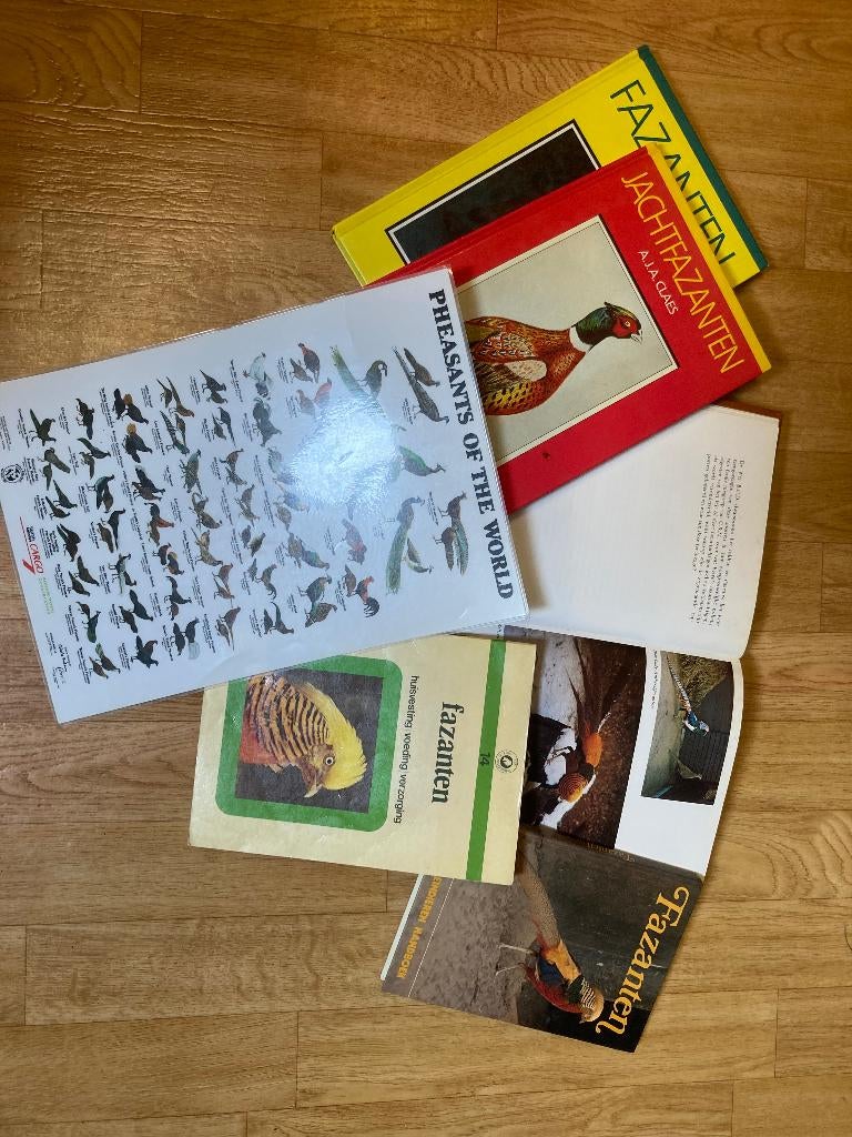 fazanten boeken, Ophalen of Verzenden, Zo goed als nieuw, Vogels