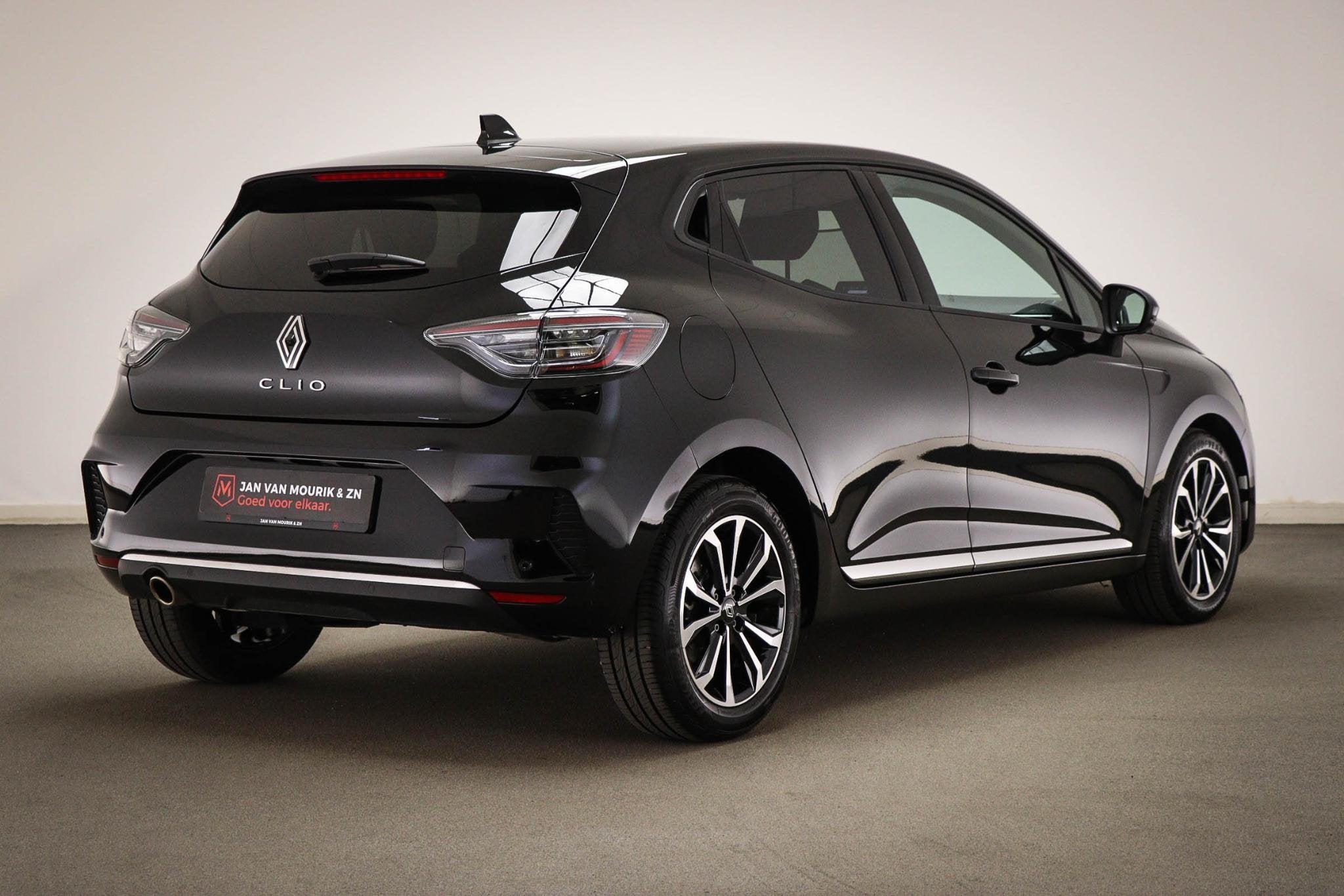Renault Clio 1.0 TCe 90 GPF techno | LED | DAB | APPLE | 360, Auto's, Voorwielaandrijving, Gebruikt, Met garantie (alle), Leder en Stof